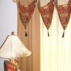 "Home on the Range"  Details of Living Room  Bandana Valance on Roped Pole &  Horse Hair Tassels 